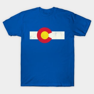 colorado flag vintage T-Shirt